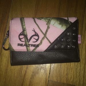 Realtree pink Camo wallet
